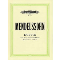 Mendelssohn F. Duette Chant Piano