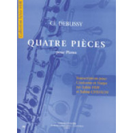 Debussy C. 4 Pieces Pour Clarinette