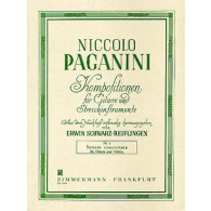 Paganini N. Sonate Concertante N°2 Guitare et Violon OU Alto