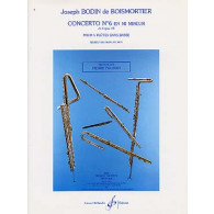 Boismortier J.b. Concerto N°6 OP 15 Flutes