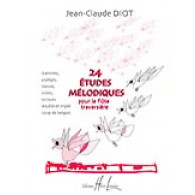 Diot J.c. 24 Etudes Melodiques Flute