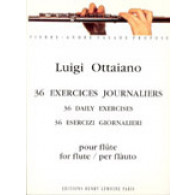 Ottaiano L. 36 Exercices Journaliers Flute