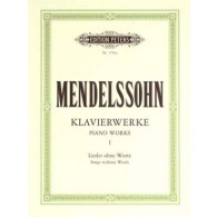 Mendelssohn F. Oeuvres Completes Vol 1 Piano