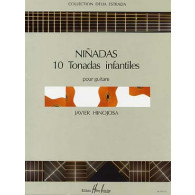 Hinojosa J. Ninadas 10 Tonadas Infantiles Guitare