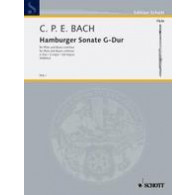Bach C.p.e. Hamburger Sonate Flute