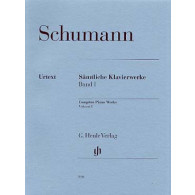 Schumann R. Oeuvres Completes Vol 1 Piano