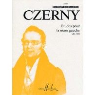 Czerny K. Etudes Pour la Main Gauche OP 718 Piano