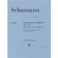Schumann R. 5 Pieces IN Folk Style Violoncelle