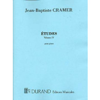 Cramer C.f. Etudes Vol 4 Piano