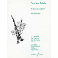 Dubois P.m. Duos Progressifs Clarinettes