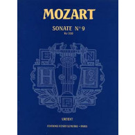 Mozart W.a. Sonate N°9 K 310 Piano