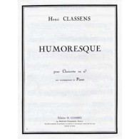 Classens H. Humoresque Clarinette