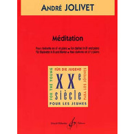 Jolivet A. Meditation Clarinette Sib