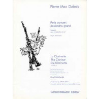 Dubois P.m. Petit Concert Deviendra Grand Vol 1 3 Clarinettes