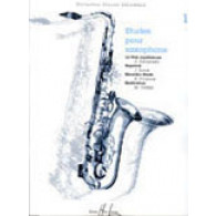 Etudes Pour Saxophone Vol 1