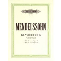 Mendelssohn F. Trios OP 49 et OP 66 Cordes et Piano