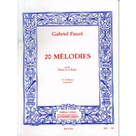Faure G. Melodies Vol 1 Voix Soprano
