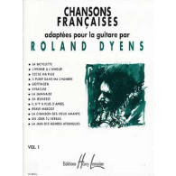 Dyens R. Chansons Francaises Vol 1 Guitare