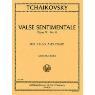 Tchaikovsky P.i. Valse Sentimentale Violoncelle