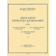 Delecluse J. 200 Exercices Journaliers Vol 1 Xylophone