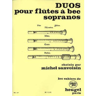 Duos Pour Flutes A Bec Sopranos