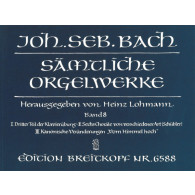 Bach J.s. Oeuvres Pour Orgue Vol 8