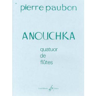 Paubon P. Anouchka Quatuor de Flutes