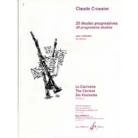 Crousier C. Etudes Progressives Clarinette