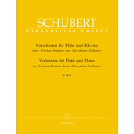 Schubert F. Variations OP 160 D 802 Flute