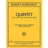 RIMSKY-KORSAKOV N. Quintette BB Majeur