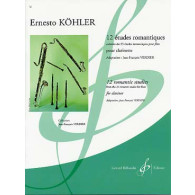 Kohler E. 12 Etudes Romantiques Clarinette