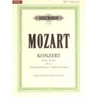 Mozart W.a. Concerto  N°10 KV 365 3 Pianos