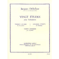 Delecluse J. Etudes (20) Xylophone