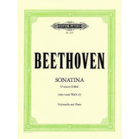 Beethoven L.v. Sonatina RE Mineur Violoncelle