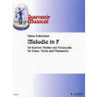 Rubinstein A. Melodie IN F Piano, Violon et Violoncelle