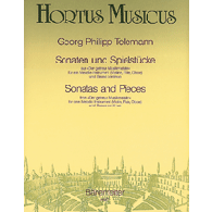 Telemann G.p. Sonates et Pieces Hautbois (ou Flute OU Violon)