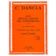 Dancla C. Petit Solo de Concerto OP 141 N°4 Violon