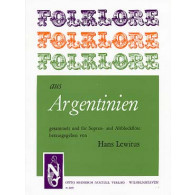 Lewitus H. Folklore Aus Argentinien 2 Alto Recorders