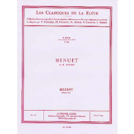 Mozart W.a. Menuet de Duport Flute