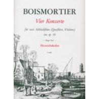 Boismortier J.b. (de) Vier Konzerte OP 38 2 Alto Recorders