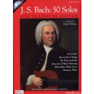 Bach J.s. 50 Solos For Classical Guitar
