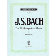 Bach J.s. Clavecin Bien Tempere Vol 1 Piano