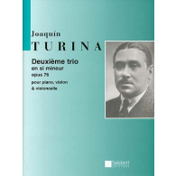 Turina J. Trio N°2 OP 76 Piano, Violon, Violoncelle