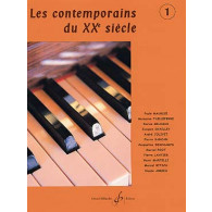 Les Contemporains DU Xxme Siecle Vol 1 Piano