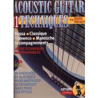 Behague D. Acoustic Guitar Techniques Vol 1 Guitare Tab