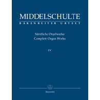 Middelschulte W. L'oeuvre D'orgue Vol 4