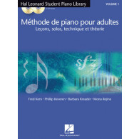 Hal Leonard Methode de Piano Pour Adultes Vol 1