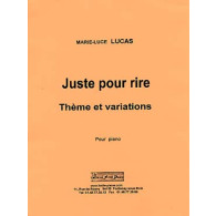 Lucas M.l. Juste Pour Rire Piano