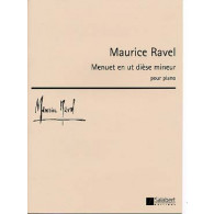 Ravel M. Menuet UT Diese Mineur Piano