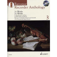 Baroque Recorder Anthology Vol 3 Flute A Bec Alto